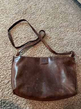 Biba leather Crossbody purse